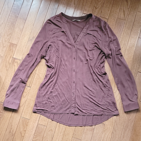 RW & Co Button-Up Blouse - Picture 1 of 5